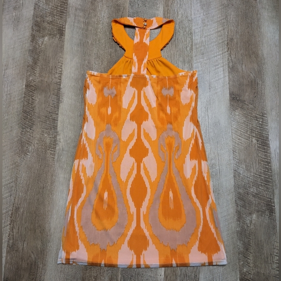 INC International Concepts Orange Racer Back Style Dress - Picture 5 of 8